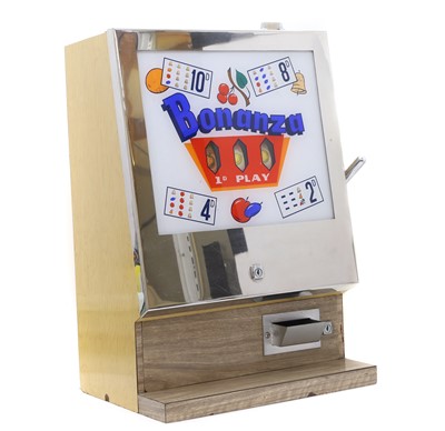 Lot 371 - A 'Bonanza' penny in the slot fruit machine