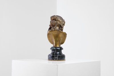 Lot 232 - A gilt-bronze bust of Antinous