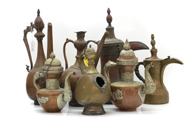 Lot 315 - A collection of Asian metalware