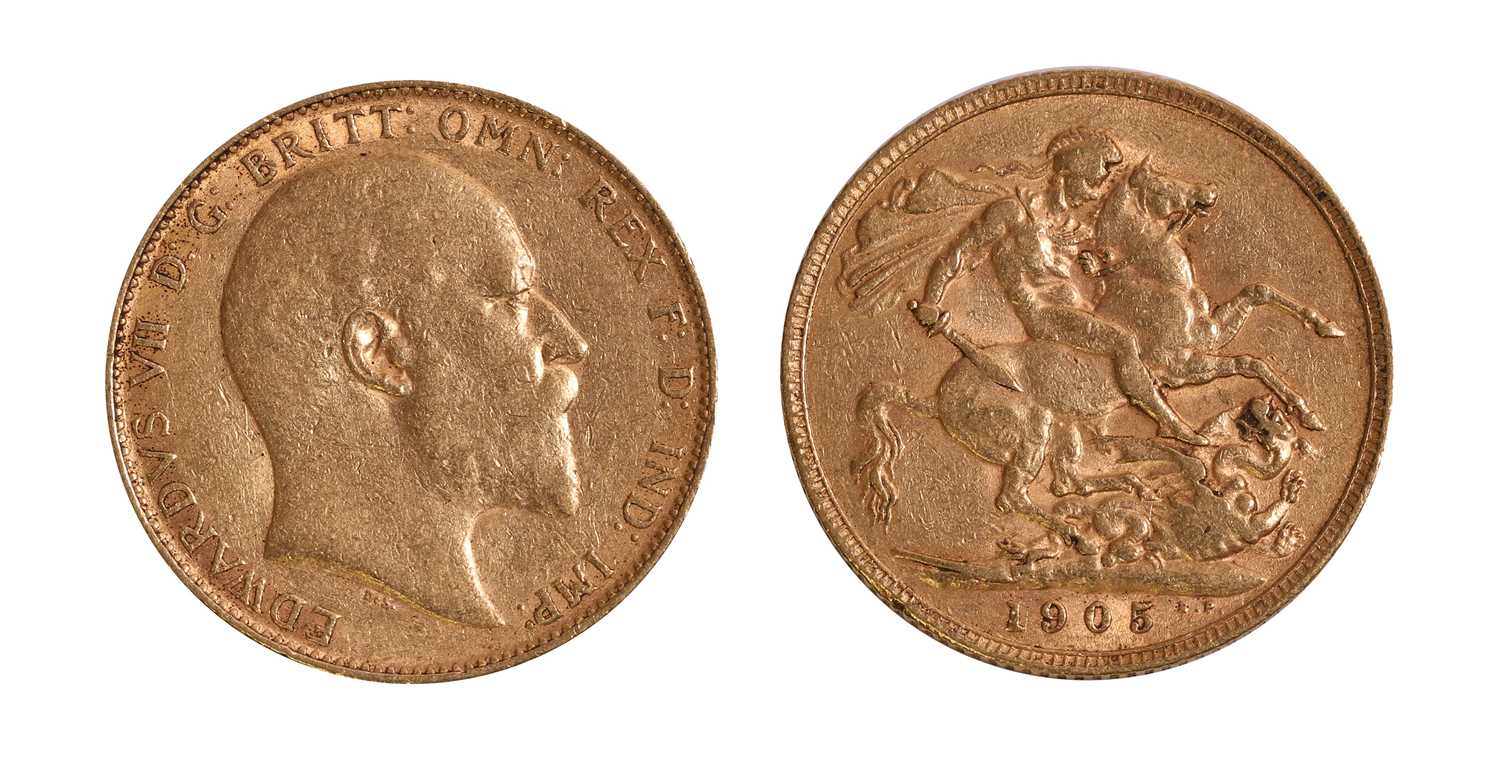 Lot 91 - Coins, Great Britain, Edward VII (1901-1910)
