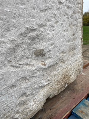 Lot 124 - A carved limestone statue after the antique