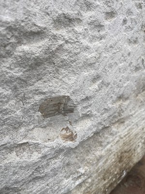 Lot 124 - A carved limestone statue after the antique