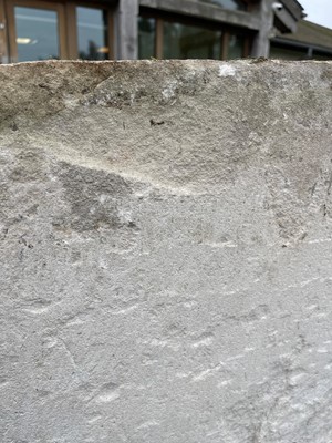 Lot 124 - A carved limestone statue after the antique