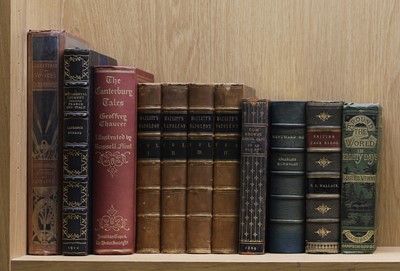 Lot 49 - BINDING, ETC: Collection, including: Hazlitt, William: The Life of Napoleon Buonaparte