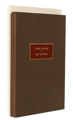 Lot 134 - PLATES: Watling, Thomas: Australian bird drawings. Seven hand-coloured plates