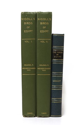 Lot 138 - EGYPT: 1- Shelley, GE: A Handbook to the Birds of Egypt.