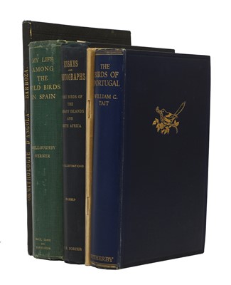 Lot 145 - SPAIN, Etc: 1- Verner, Willoughby: My Life Among the Wild Birds in Spain.