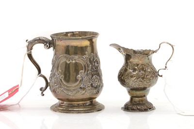 Lot 1 - A George III silver mug
