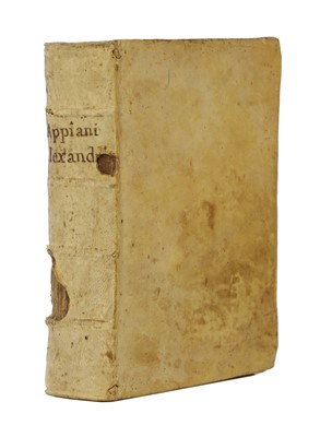 Lot 265 - 1529- Appiani, Alexandrini: De civilibus Romanorum bellis historiaru(m) libri quinq(ue)