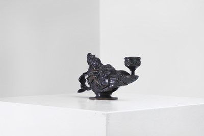 Lot 344 - A Renaissance-style chamberstick