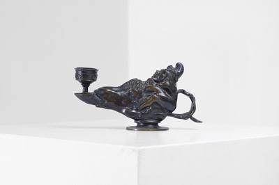 Lot 344 - A Renaissance-style chamberstick