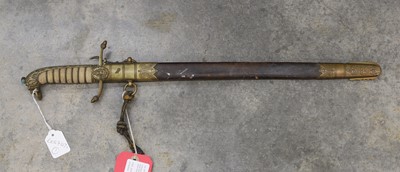 Lot 381 - A Royal Navy midshipman's dirk