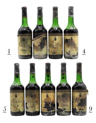 Lot 43 - Chateau Talbot, Saint-Julien, 1970