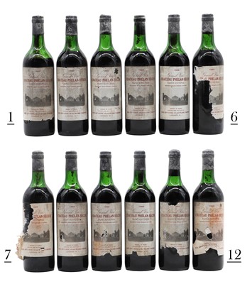 Lot 41 - Chateau Phelan-Segur, Saint-Estephe, 1966