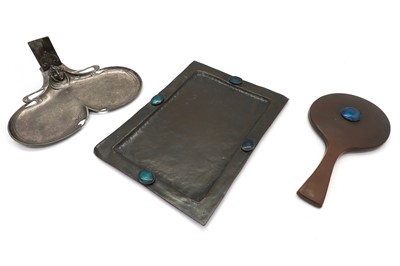Lot 307 - An Arts and Crafts copper tray