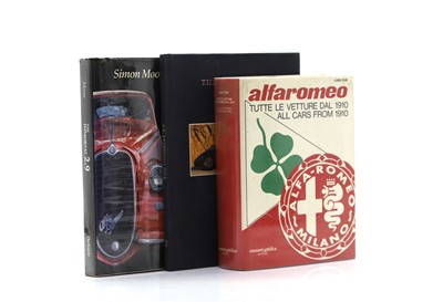 Lot 93 - 'Alfa Romeo Tutti Le Vetture Alfa Romeo DAL 1910 (all cars from 1910)', by Luigi Fusi