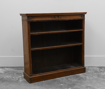 Lot 514 - A Victorian open bookcase