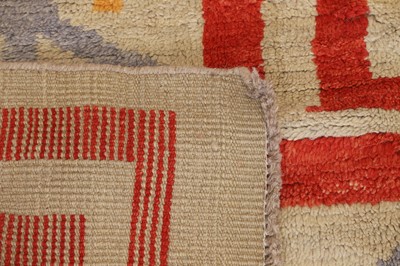 Lot 251 - A wool carpet of mid-century Scandinavian design