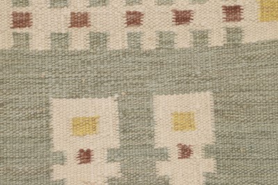 Lot 272 - A flat-weave wool stair runner of Scandinavian design