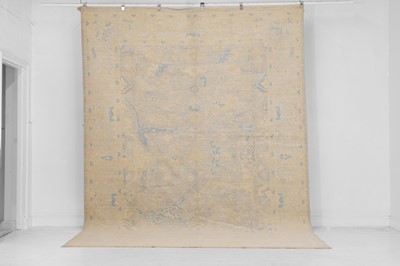 Lot 78 - An Oushak wool carpet
