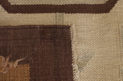 Lot 270 - A flat-weave wool carpet of Scandinavian design