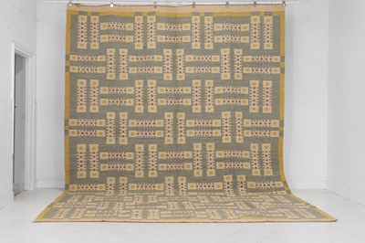 Lot 46 - A flat-weave wool carpet of Scandinavian design