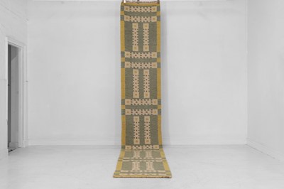 Lot 513 - A flat-weave wool runner of Scandinavian design
