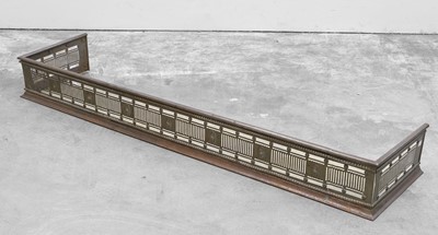 Lot 511 - A George III steel fender