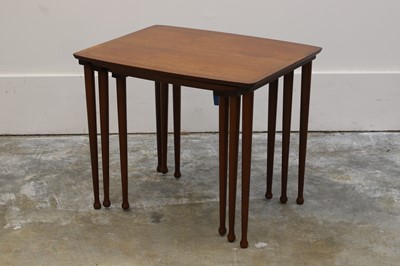 Lot 523 - A Jorgensen nest of teak tables