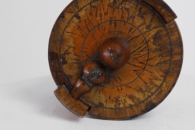 Lot 407 - A Karelian birch butter tub