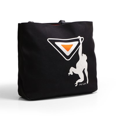 Lot 1450 - A Prada 'Canapa Monkey' tote bag