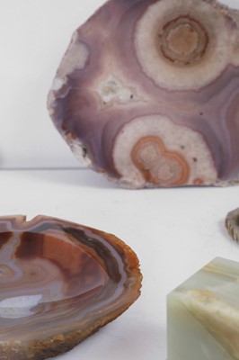 Lot 417 - A collection of various geological specimens