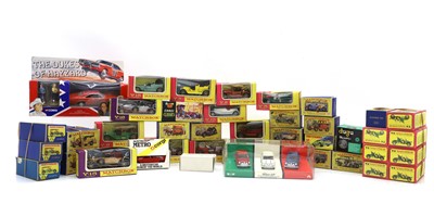 Lot 372 - A collection of Matchbox yesteryear toy cars
