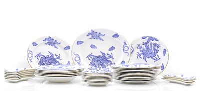 Lot 182 - Royal Worcester 'Dragon' dinnerwares
