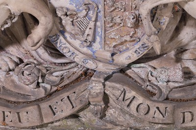 Lot 122 - A Coade stone Royal Coat of Arms