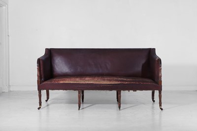 Lot 28 - A Regency mahogany settee