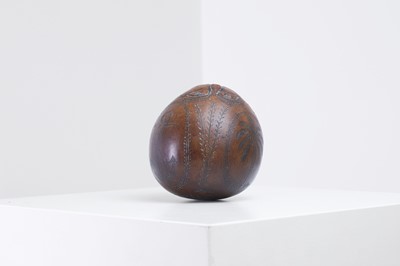 Lot 283 - A carved coconut bugbear