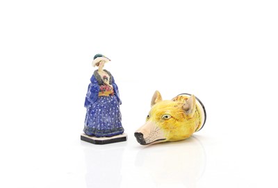 Lot 102 - A Chelsea Pottery figure