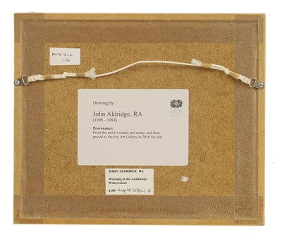 Lot 40 - John Aldridge RA (1905-1983)
