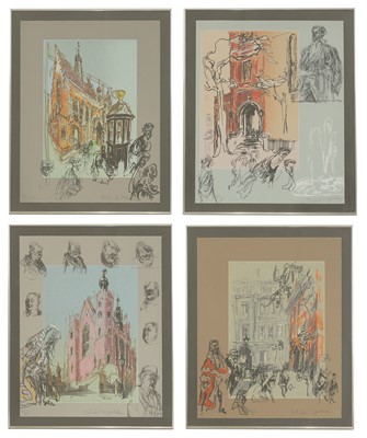 Lot 178 - Feliks Topolski RA (Polish-British, 1907-1989)
