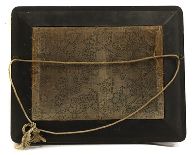 Lot 339 - A Victorian silkwork picture