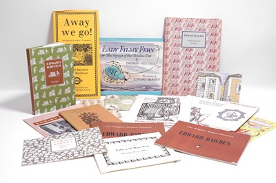 Lot 16 - A collection of books, catalogues and ephemera relating to Edward Bawden