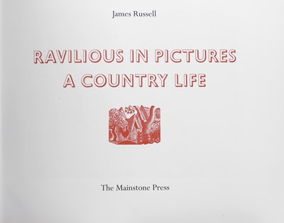 Lot 17 - A collection of books and ephemera relating to Eric Ravilious and Tirzah Garwood