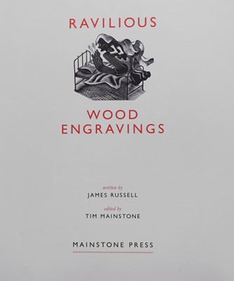 Lot 17 - A collection of books and ephemera relating to Eric Ravilious and Tirzah Garwood