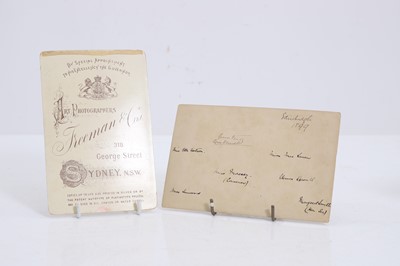 Lot 302 - A collection of carte de visite photographs relating to Agnes Bennett