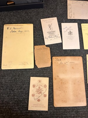 Lot 302 - A collection of carte de visite photographs relating to Agnes Bennett