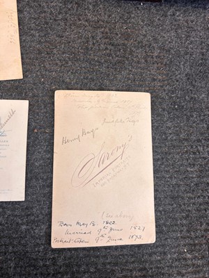 Lot 302 - A collection of carte de visite photographs relating to Agnes Bennett