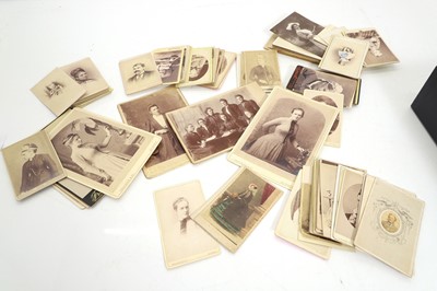 Lot 302 - A collection of carte de visite photographs relating to Agnes Bennett