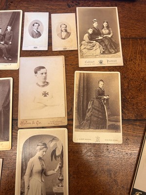 Lot 302 - A collection of carte de visite photographs relating to Agnes Bennett