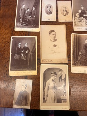 Lot 302 - A collection of carte de visite photographs relating to Agnes Bennett